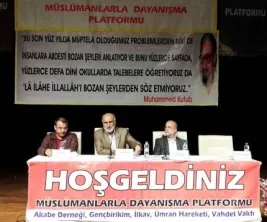 ''Muhammed Kutub'' panelinden notlar