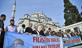 Aksa için her yerde eylem vardı