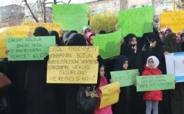 HDP’lilerin tesettüre hakareti Bingöl’de kınandı