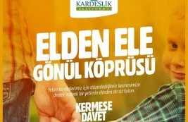 Yetimler yararına kermese davet