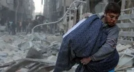 Suriye rejiminden yine varil bombalı katliam