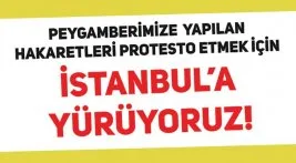 Küfrün saldırılarına karşı yürüyüş