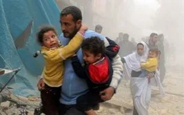 Esed güçlerinden vakum bombalı yeni katliam