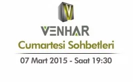 Venhar “Cumartesi Sohbetleri”nde bu hafta