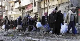 640 bin kişi kuşatma altında yaşıyor