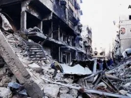 Yermuk mülteci kampına varil bombalı saldırı