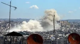 Halep’te Sahra Hastanesine vakum bombalı saldırı