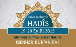 Venhar Kur’an Evi, döneme “Hadis“ semineri ile başlıyor