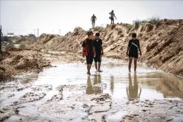 Mısır cuntası Gazze sınırına yine deniz suyu pompaladı