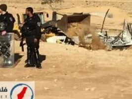 Siyonist işgal güçleri Negev’de cami yıktı