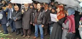Merhûme Feyza Acısu için basın açıklaması ve duâ yapıldı