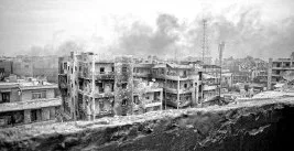 Halep ağır bombardıman altında