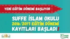 Suffe İslam Okulu yeni dönem kayıtları başladı