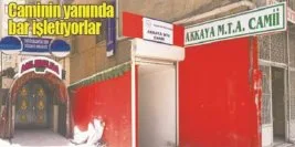 Gazino değil Cami kapatıldı