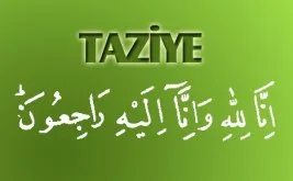 İnnâ lillâhi ve innâ ileyhi râciûn