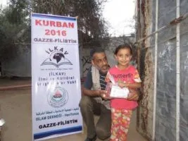 İLKAV´dan Gazze´de Kurban yardımı organizasyonu