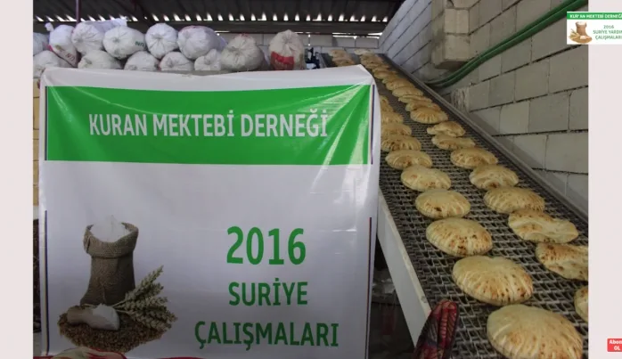 Almanya Kur’an Mektebi Derneği Suriye yardımları (VİDEO)
