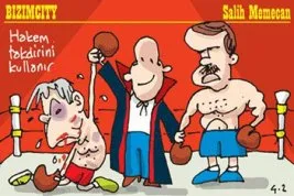 Demokrasi pehlivanı!