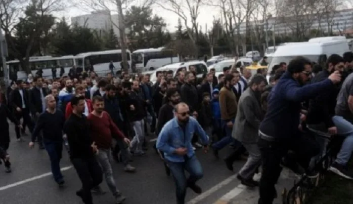 “Hilafet Konferansı” gözaltılarını protestoya 300 gözaltı