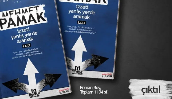 Mehmet Pamak’ın “İzzeti Yanlış Yerde Aramak” kitabı çıktı