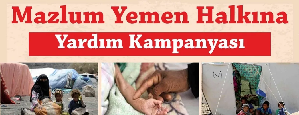 Yemen Dayanışma Platformu’ndan yardım kampanyası