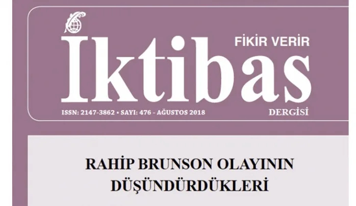 İktibas dergisinin Ağustos sayısı çıktı