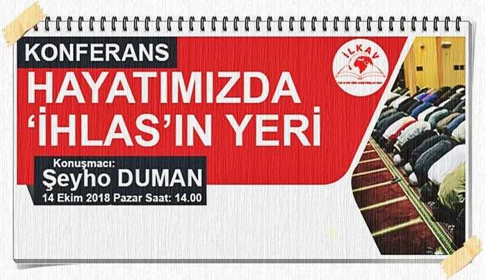 İlkav’dan konferansa davet