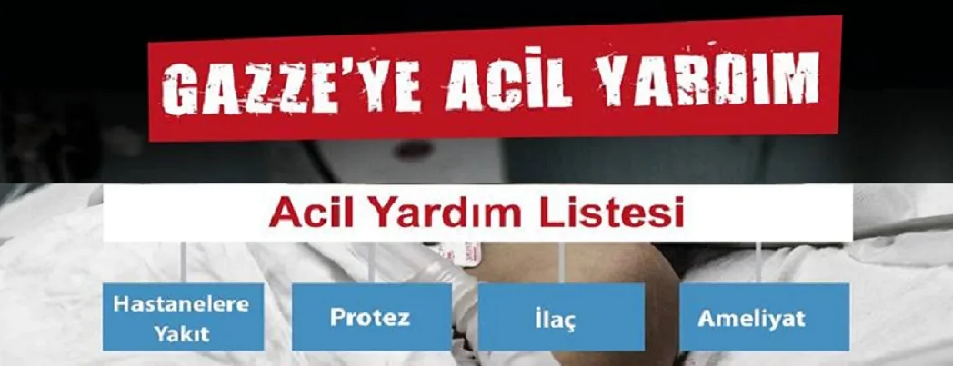 Muhacir-Ensar Kardeşliği Platformu’ndan Gazze yardım kampanyası