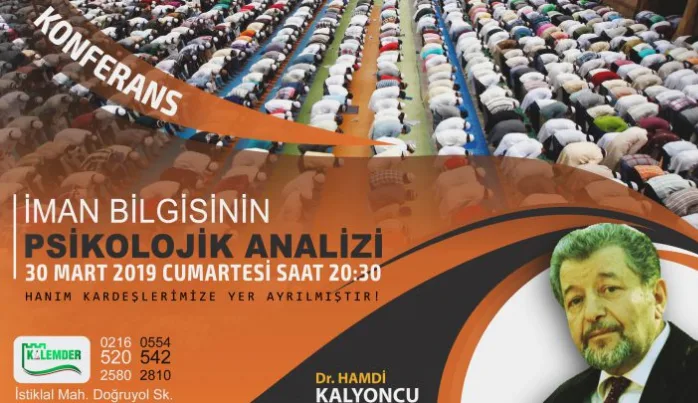 Kalem-Der’den Hamdi Kalyoncu konferansına davet