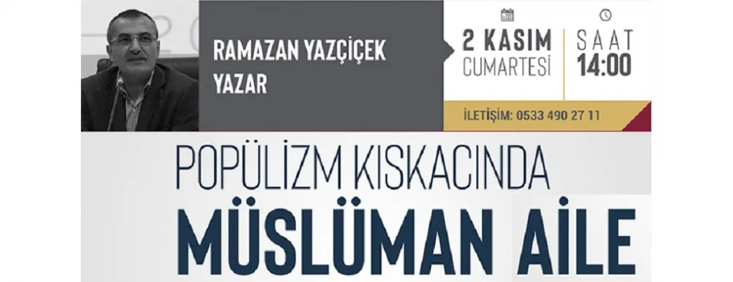 Ramazan Yazçiçek bu hafta sonu İktibas’ta