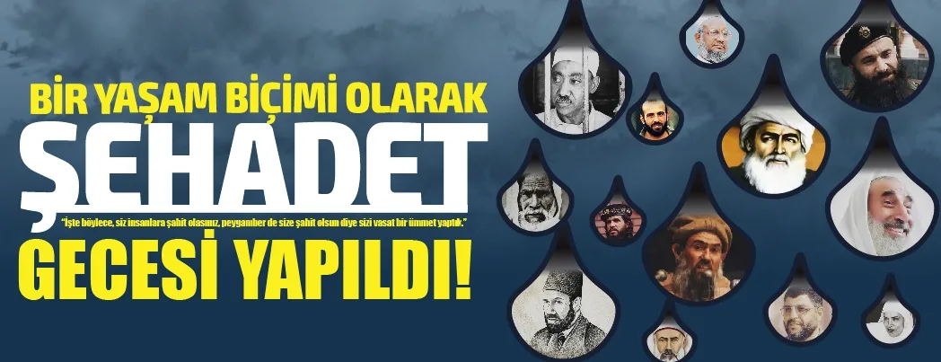 Bir Yaşam Biçimi Olarak Şehadet Programı Yapıldı