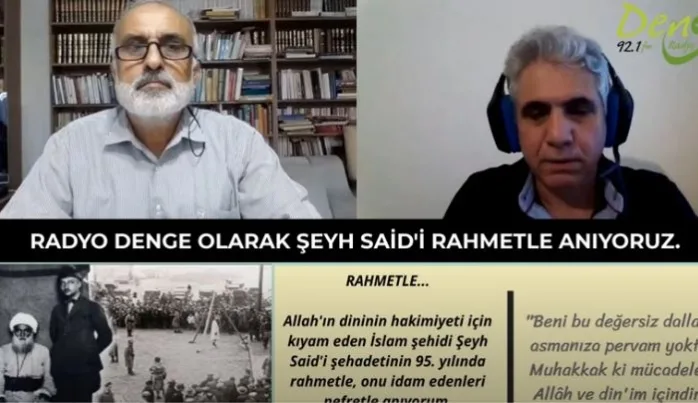 Radyo Denge´de şehadetinin 95. yılında Şeyh Said kıyamı konuşuldu (VİDEO)