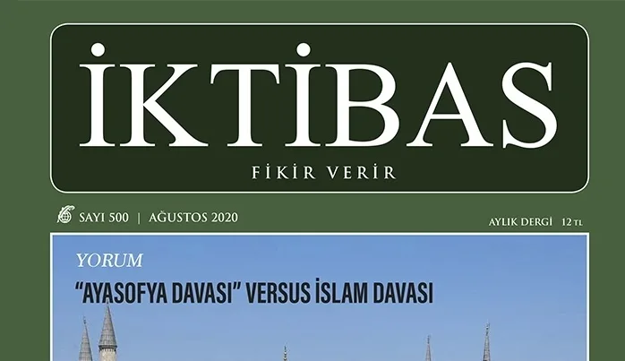 Mustafa Bozacıoğlu, İktibas’ın Tevhidi duruş üzere 500. sayıya ulaşan istikrarını yazdı