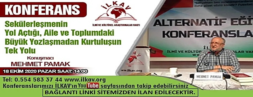 İlkav’dan konferansa davet