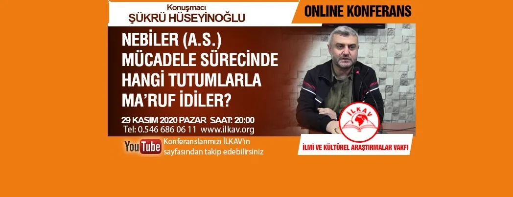 İLKAV’dan online konferans dâveti