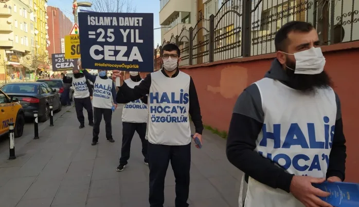 Hukuksuzluk protestosuna 25 gözaltı