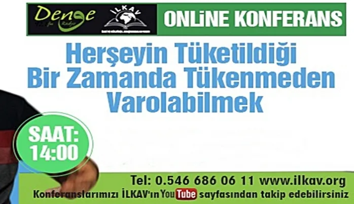 İlkav online konferanslar konuğu Celaleddin Vatandaş