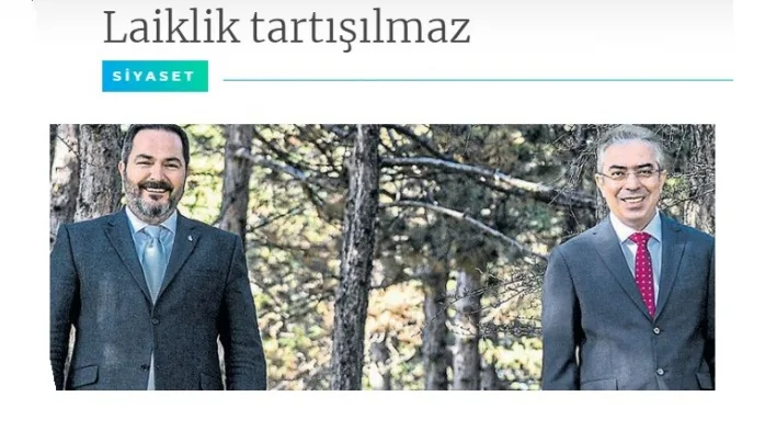 Cumhurbaşkanı Başdanışmanı’na göre, laiklik tartışılmazmış!