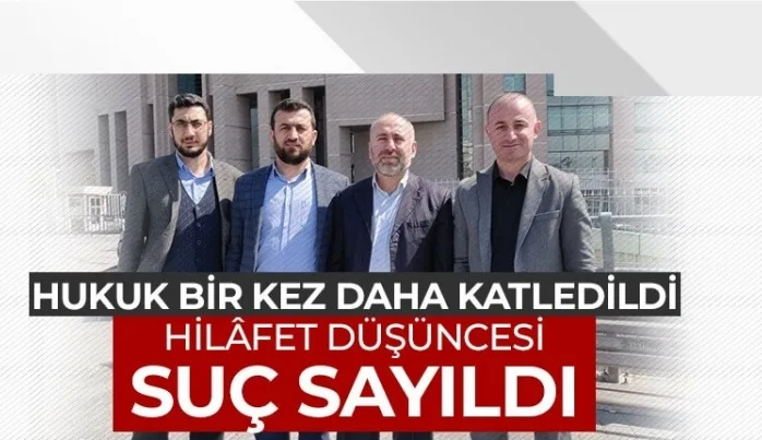 İzin verilmeyen “Hilafet Konferansı”na ceza yağdırıldı