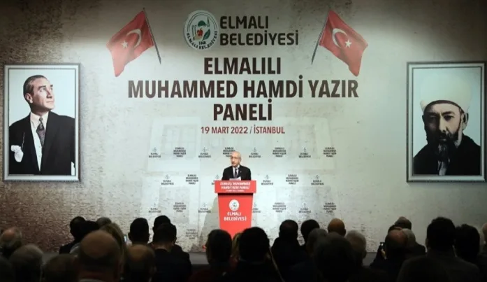 O Elmalılı merhum, parti kurucunuza ve siz laik parlamenterlere tağut diyor ey câhiller