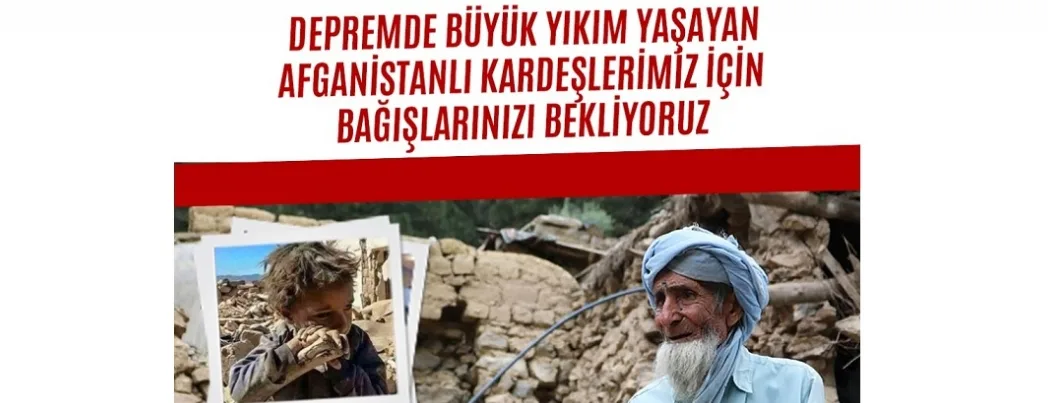 Üç İslami kuruluştan Afganistan’a yardım kampanyası