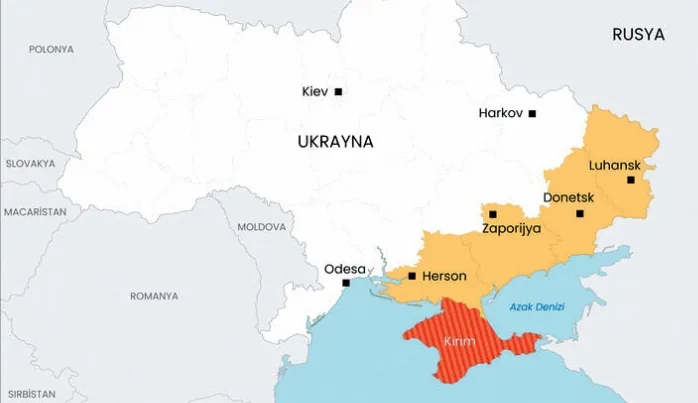 Rusya, Ukrayna’daki 4 bölgeyi ilhak etti, Zelenskiy Nato’ya başvurdu