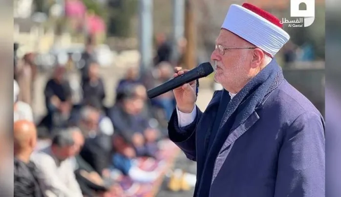 İkrime Sabri: Kudüslülerin bilinç ve ribatı, işgal planları önünde duvar oluşturuyor