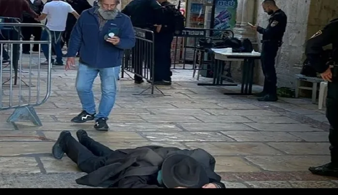 Hanuka bayramında Mescid-i Aksa’ya yahudilerden baskın
