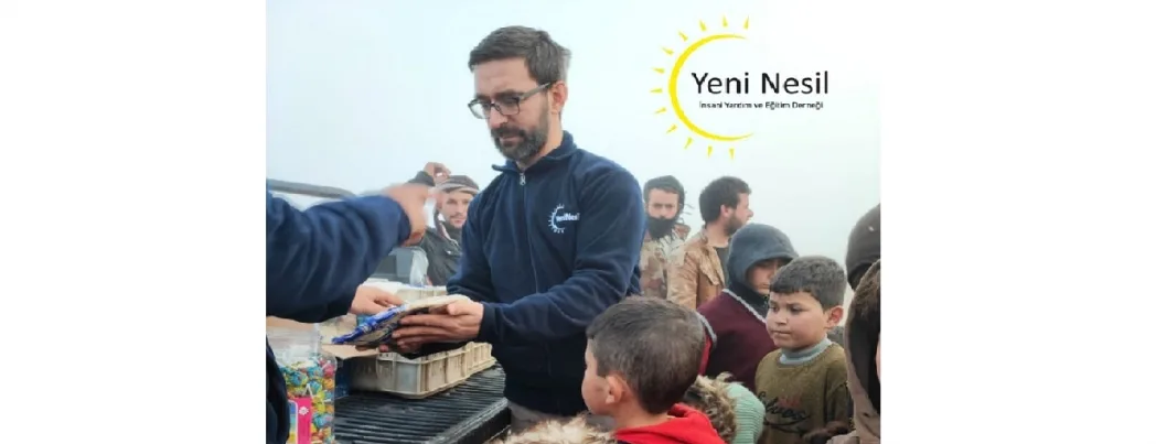 Yeni Nesil Derneği’nden Suriye’de insani yardım (VİDEO)