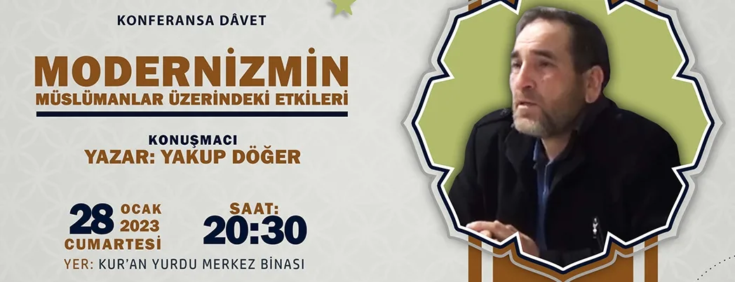 KUR’AN YURDU’NDAN KONFERANSA DÂVET!