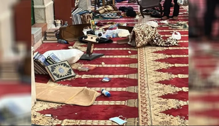 Siyonist işgal güçleri Mescid-i Aksa’ya saldırdı, onlarca yaralı ve 200 tutuklu var