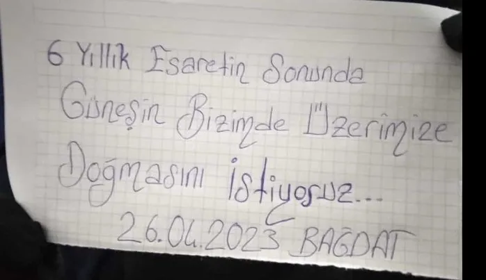 Irak’taki Rusafa kampında tutuklu kadınlardan yardım çağrısı