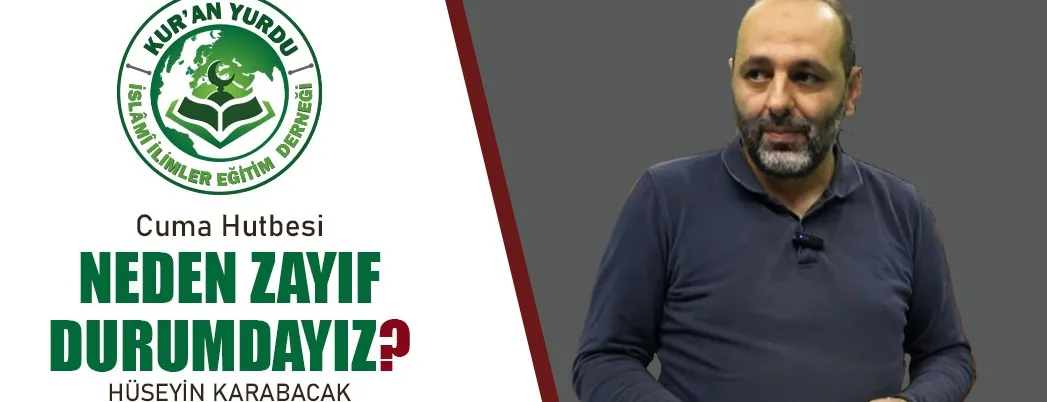 Kur’an Yurdu Mescidi’nde Cuma Hutbesi