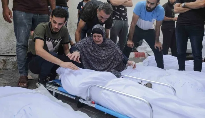 Soykırımın 27. gününde katledilen Gazzeli mazlumların sayısı 9 bini geçti